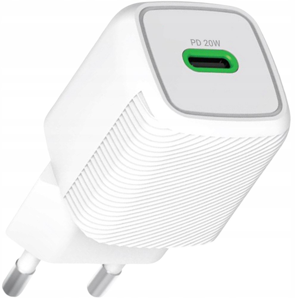 Ładowarka LTC Ładowarka sieciowa LTC PD 20W USB-C GaN biała