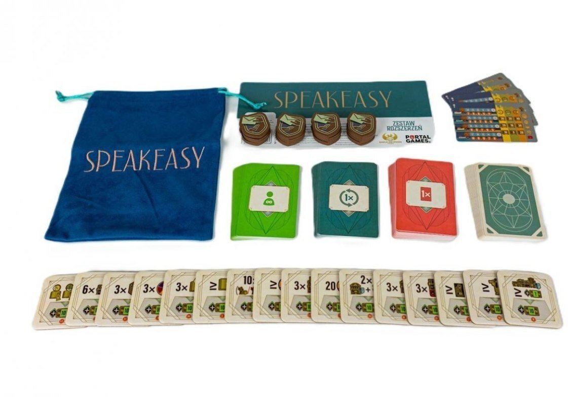 Portal Games GRA SPEAKEASY ZESTAW ROZSZERZEŃ dodatek