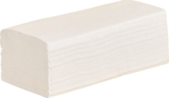 Bunny Soft Bunny Soft Pro - Ręcznik typu ZZ, 4000 listków, makulatura - Biały