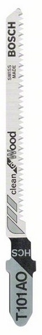 Bosch Brzeszczot do wyrzynarek T101AO 5szt. - B 2608630031