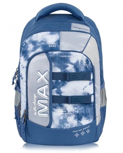 Tiger Backpack Planet BLUE 43X33X23 740G