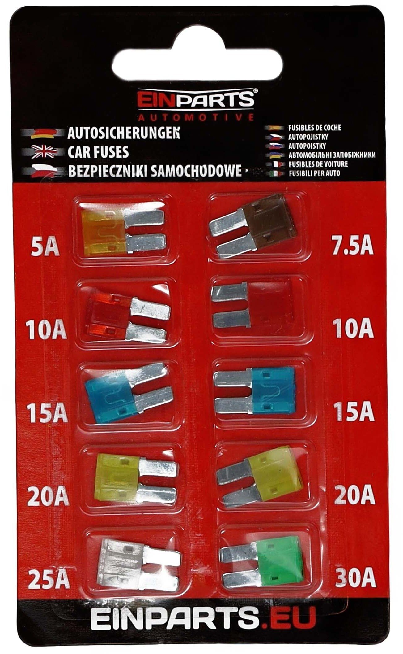 Einparts Automotive Bezpieczniki MICRO2 (ATR) EPFUSE11, 10 szt.