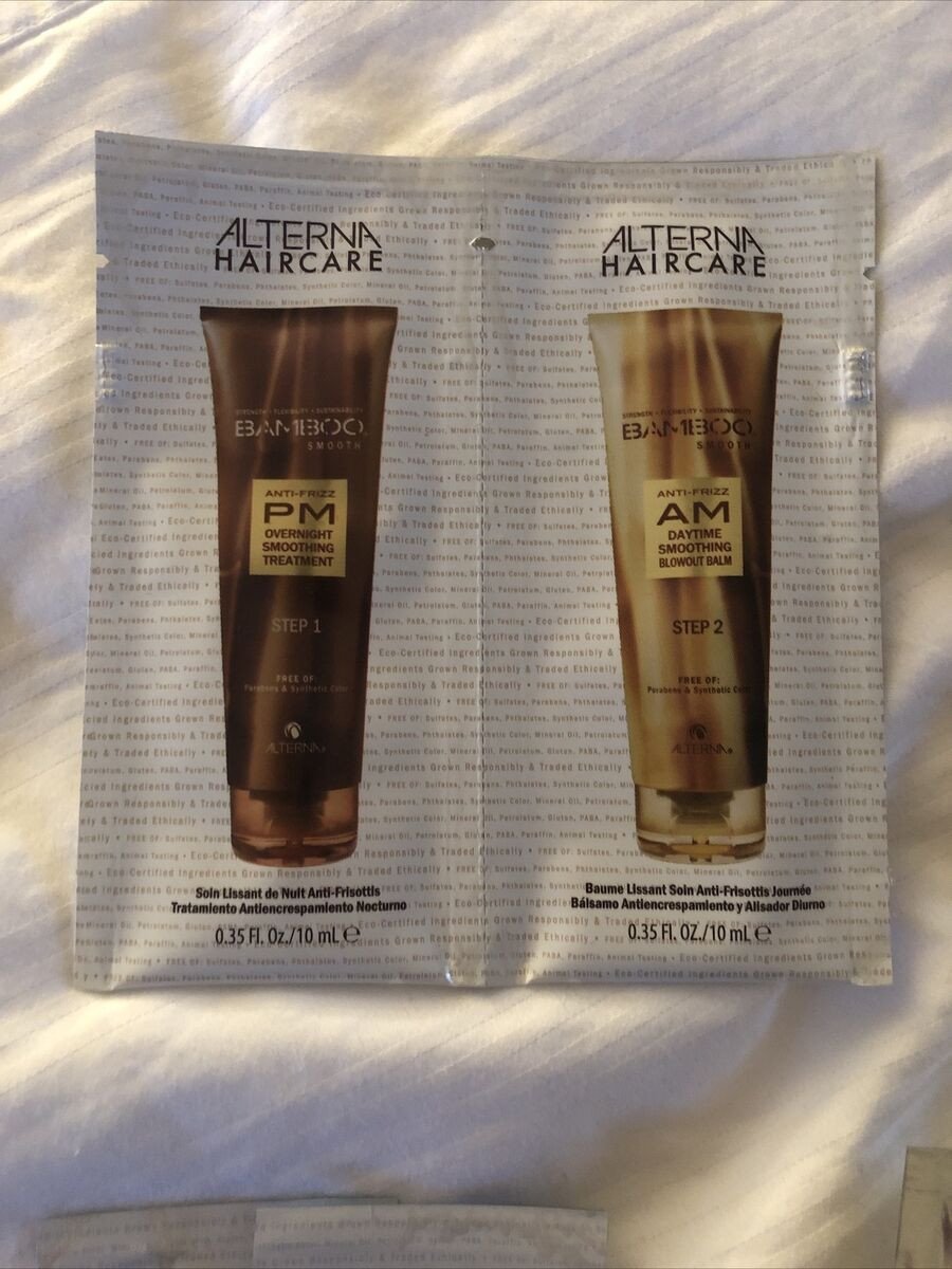 Alterna Set : , Hair Cream Treatment, For Smoothening, 10 ml + , Hair Balm, For Smoothening, 10 ml For Women