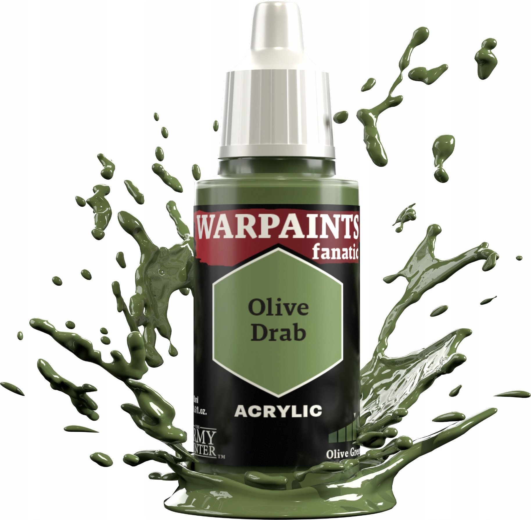 Army Painter The : Warpaints - Fanatic - Olive Drab
