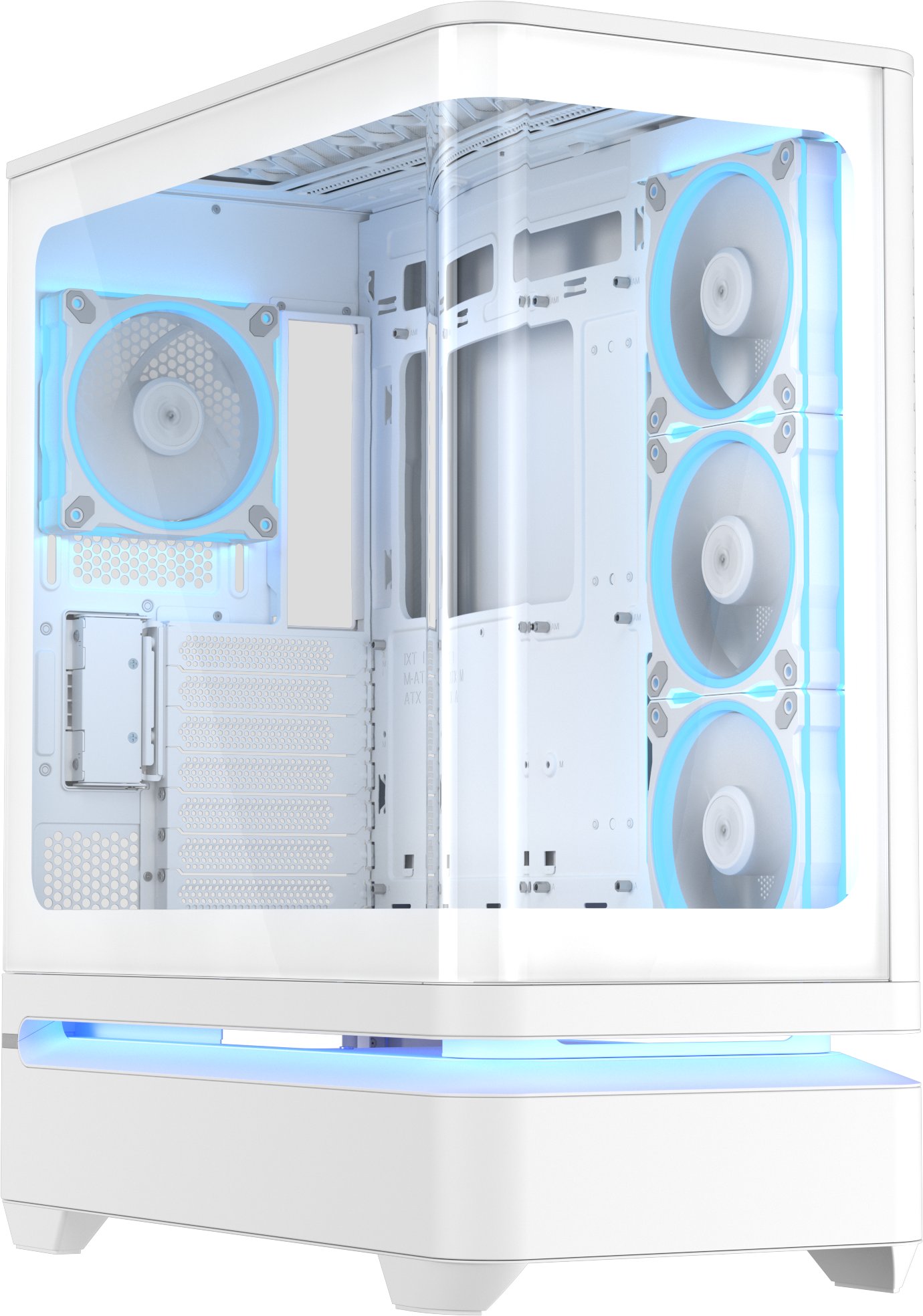 Obudowa Asus Prime AP304 TG ARGB biała