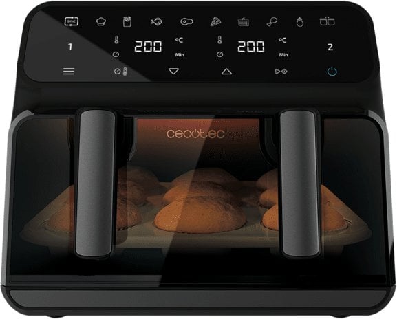 Frytkownica beztłuszczowa Cecotec Frytkownica beztłuszczowa Cecofry Advance 9000 Window