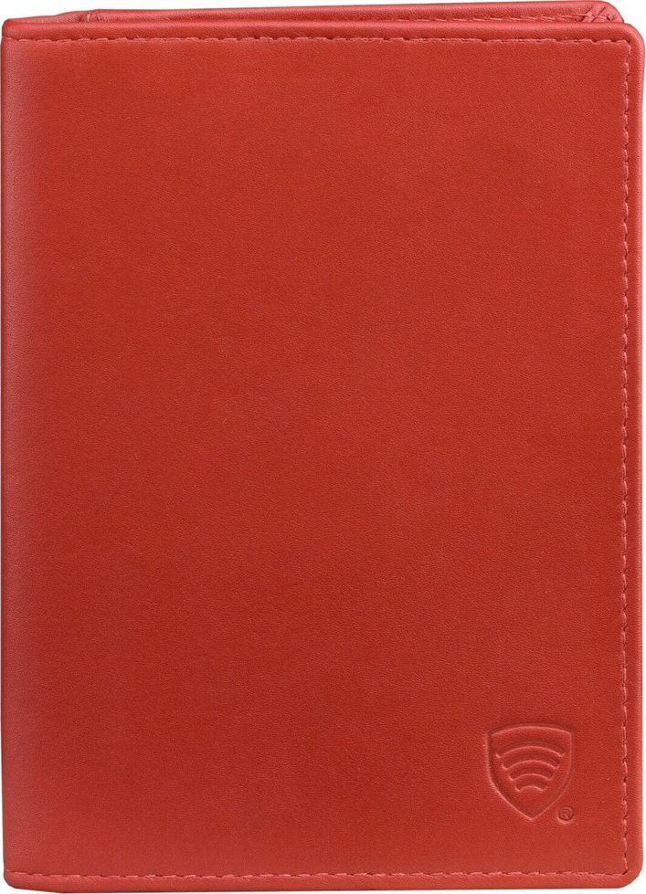 KORUMA Czerwony portfel/etui na dokumenty antyRFID - Koruma (KUK-82PR) Uniwersalny