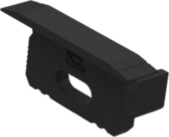 MPL Power czarna zaślepka z otworem GLG2 endcap black with hole