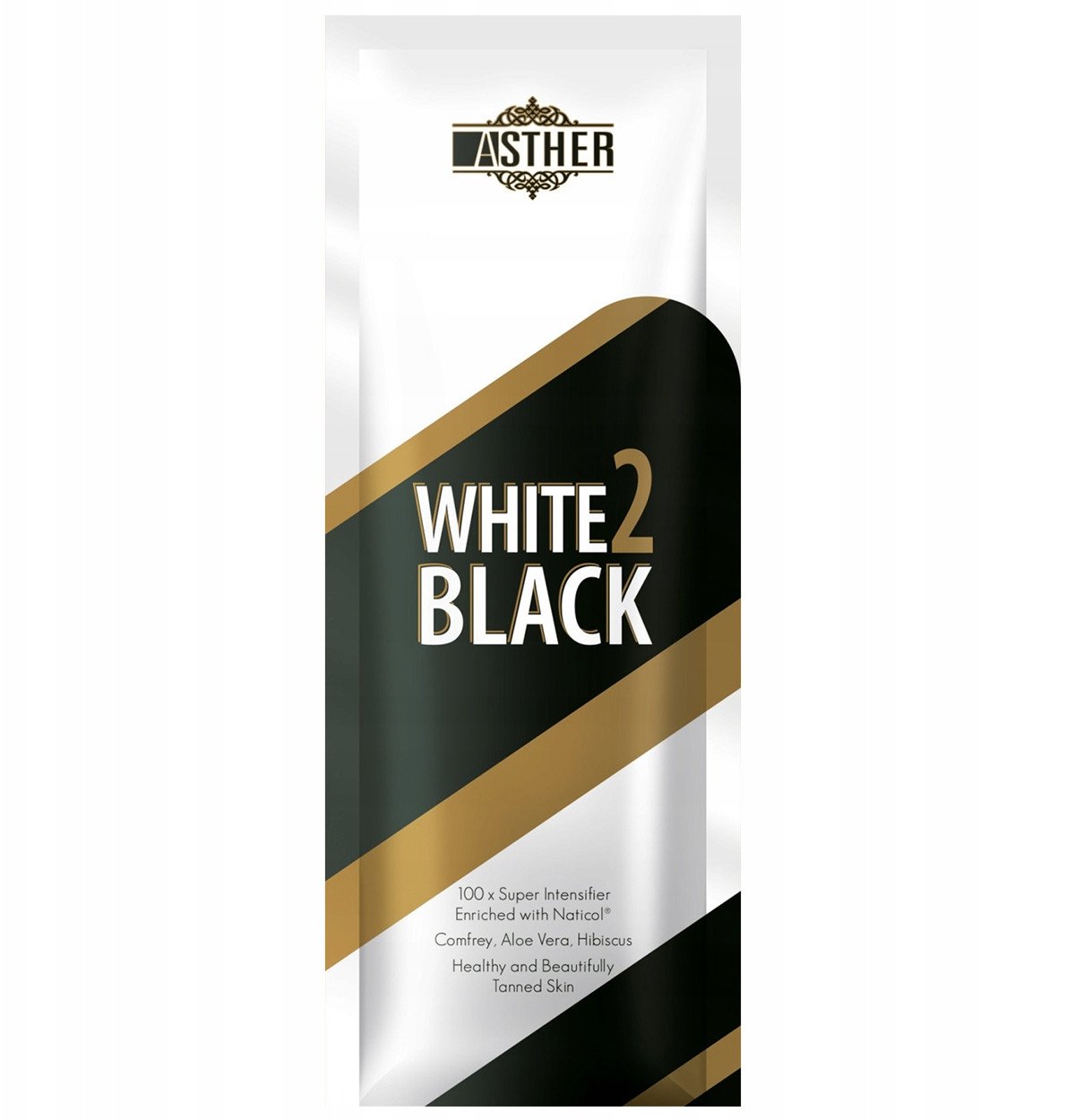 Asther Balsam przyspieszający Opalanie do Solarium WHITE 2 BLACK 15ML