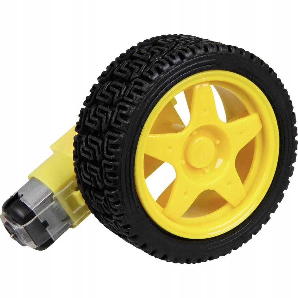 Gimmik Silnik z kołem 5VDC 3-9VDC JOY-IT (COM-Motor01)
