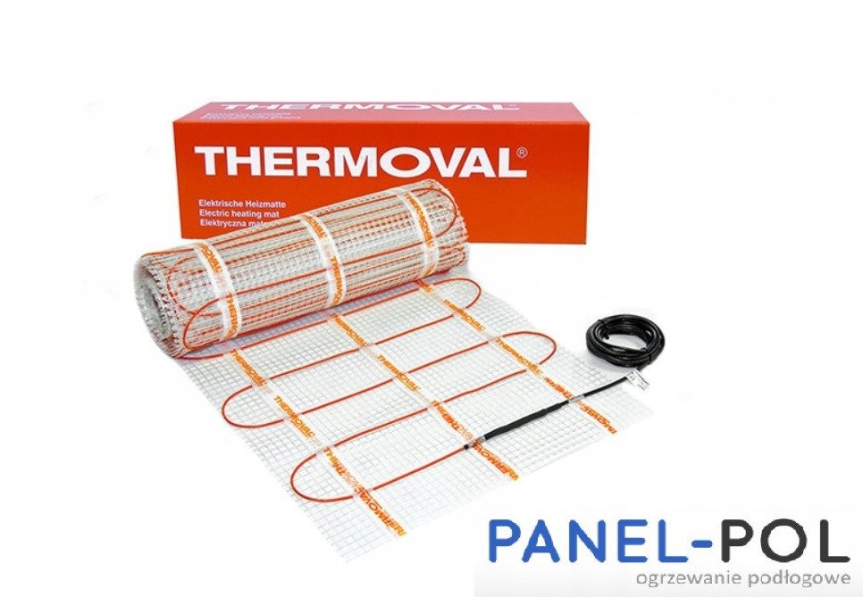 Thermoval Mata grzejna TV TO 50 170W/m2, 9m2, zasilanie jednostronne 230V