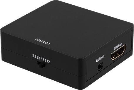 Adapter AV Deltaco Adapteris DELTACO HDMI to HDMI + SPDIF /