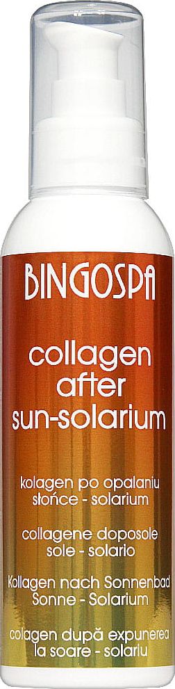BingoSpa Kolagen po opalaniu słońce-solarium z witaminą E, jedwabiem aloesem i Noni BingoSpa