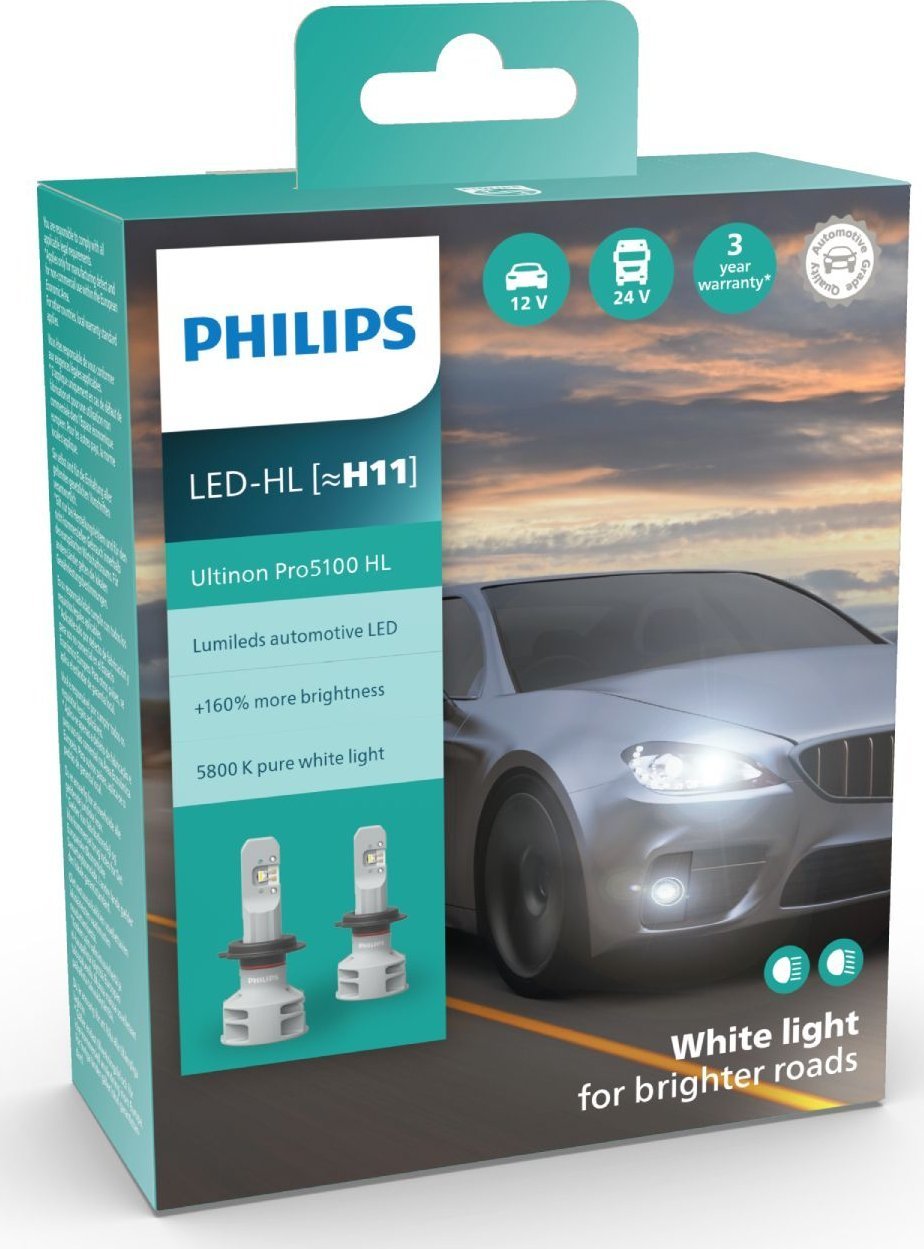 Фото - Автолампа Philips Żarówka  LED H11 U51 HL 