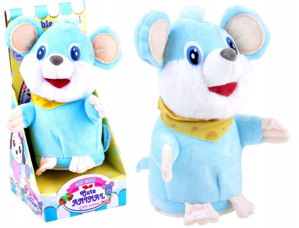 Powtarzająca gadająca MYSZKA interaktywna ZA3240