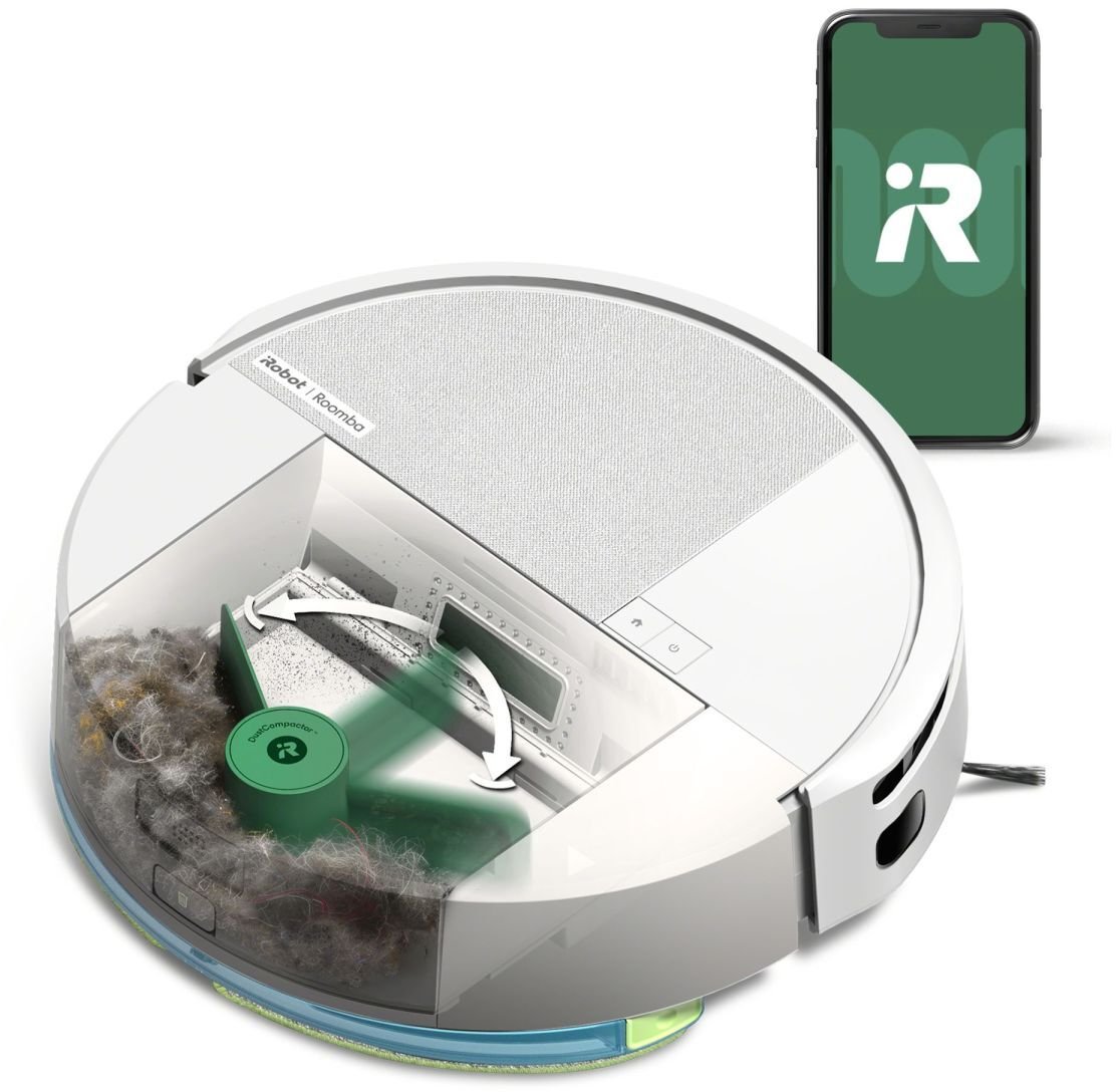 Robot sprzątający iRobot Roomba 205 DustCompactor Combo Biały