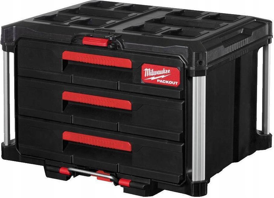 Milwaukee Skrzynka narzędziowa PACKOUT 3