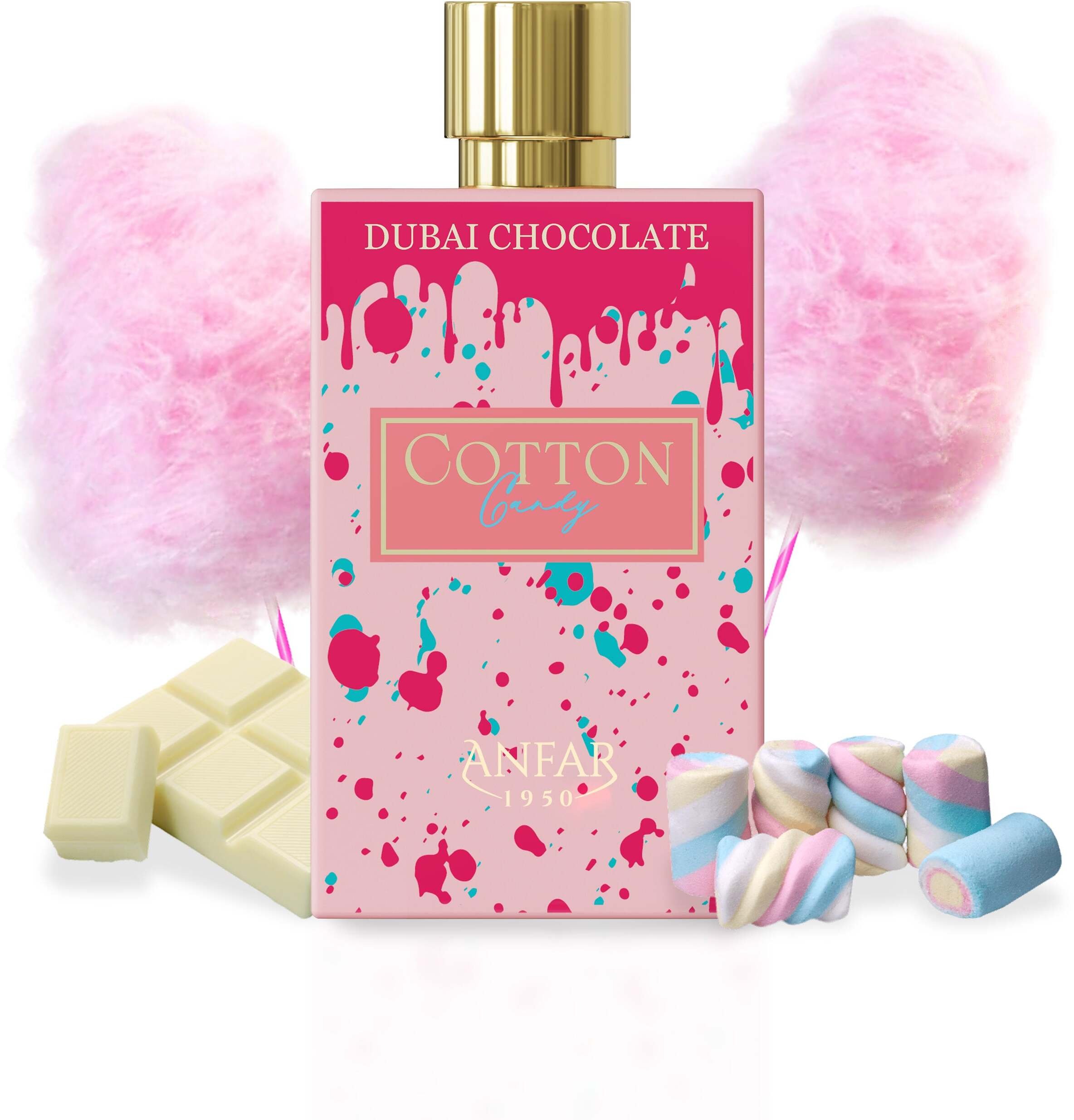 Al Haramain Dubai Chocolate - Cotton Candy Ekstrakt perfum 80ml