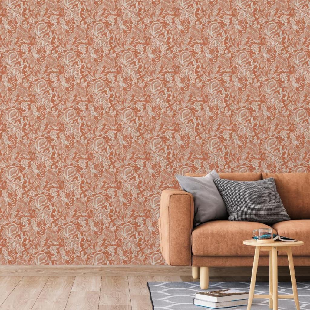 Zdjęcia - Tapeta Dutch Wallcoverings DUTCH WALLCOVERINGS  Mae, pomarańczowo-beżowa