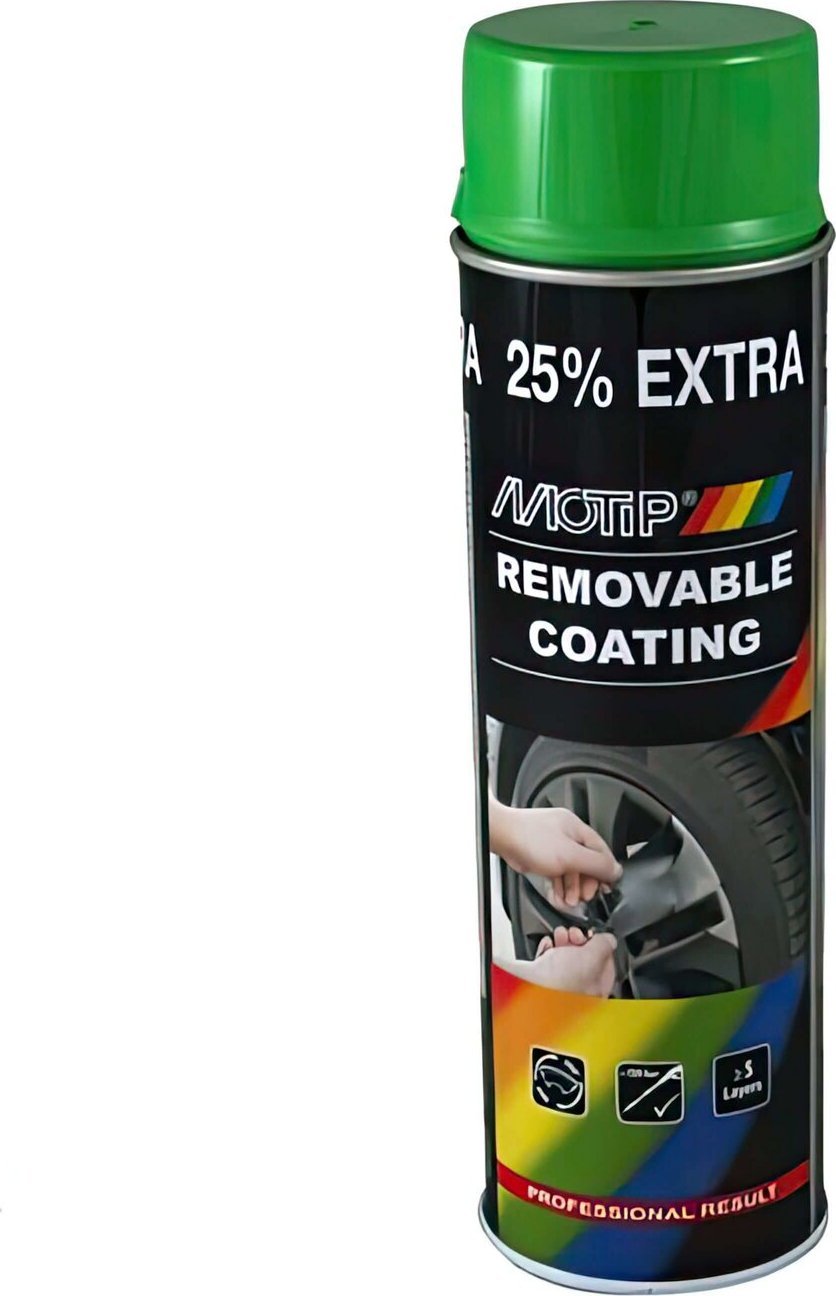 Motip Dažai REMOVABLE COATING žali 500ml