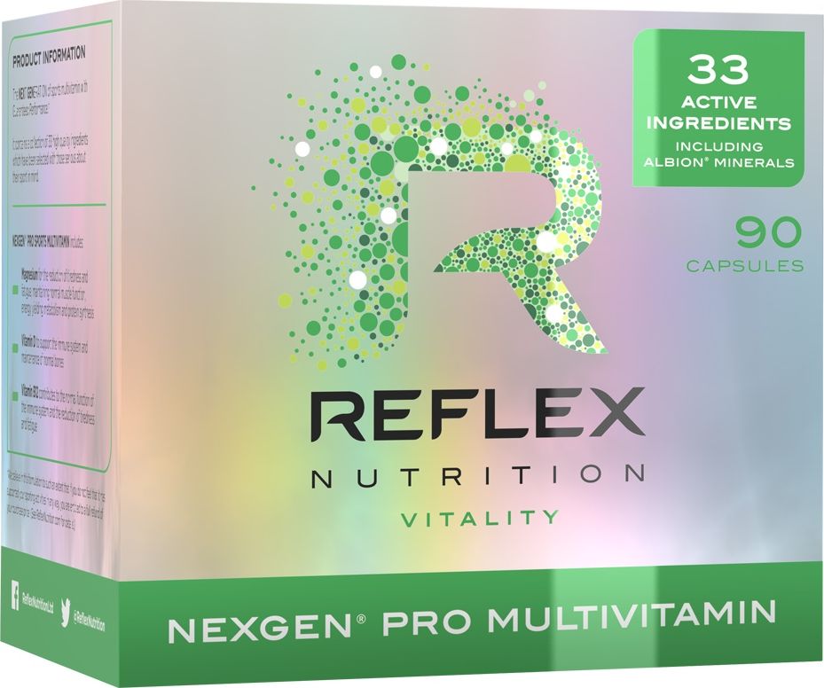 Zdjęcia - Witaminy i składniki mineralne Reflex Nutrition  Nutrition - Nexgen Pro Sports Multiwitamina, 90 ka 