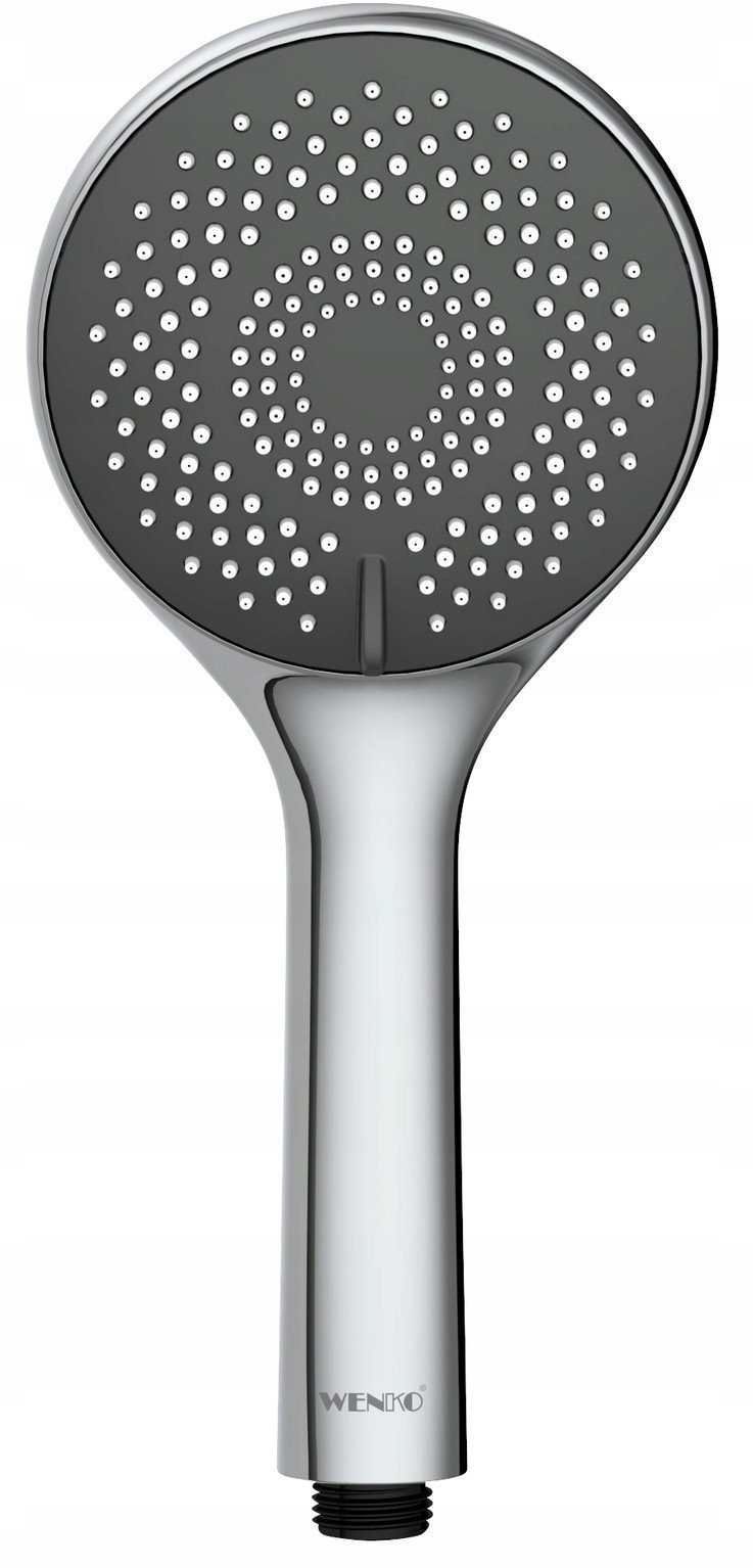 Słuchawka prysznicowa z funkcją oszczędzania wody, Ø 11 cm, 3 strumienie, WENKO