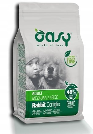 Oasy Oasy One Animal Protein Adult M/L Rabbit 2,5kg