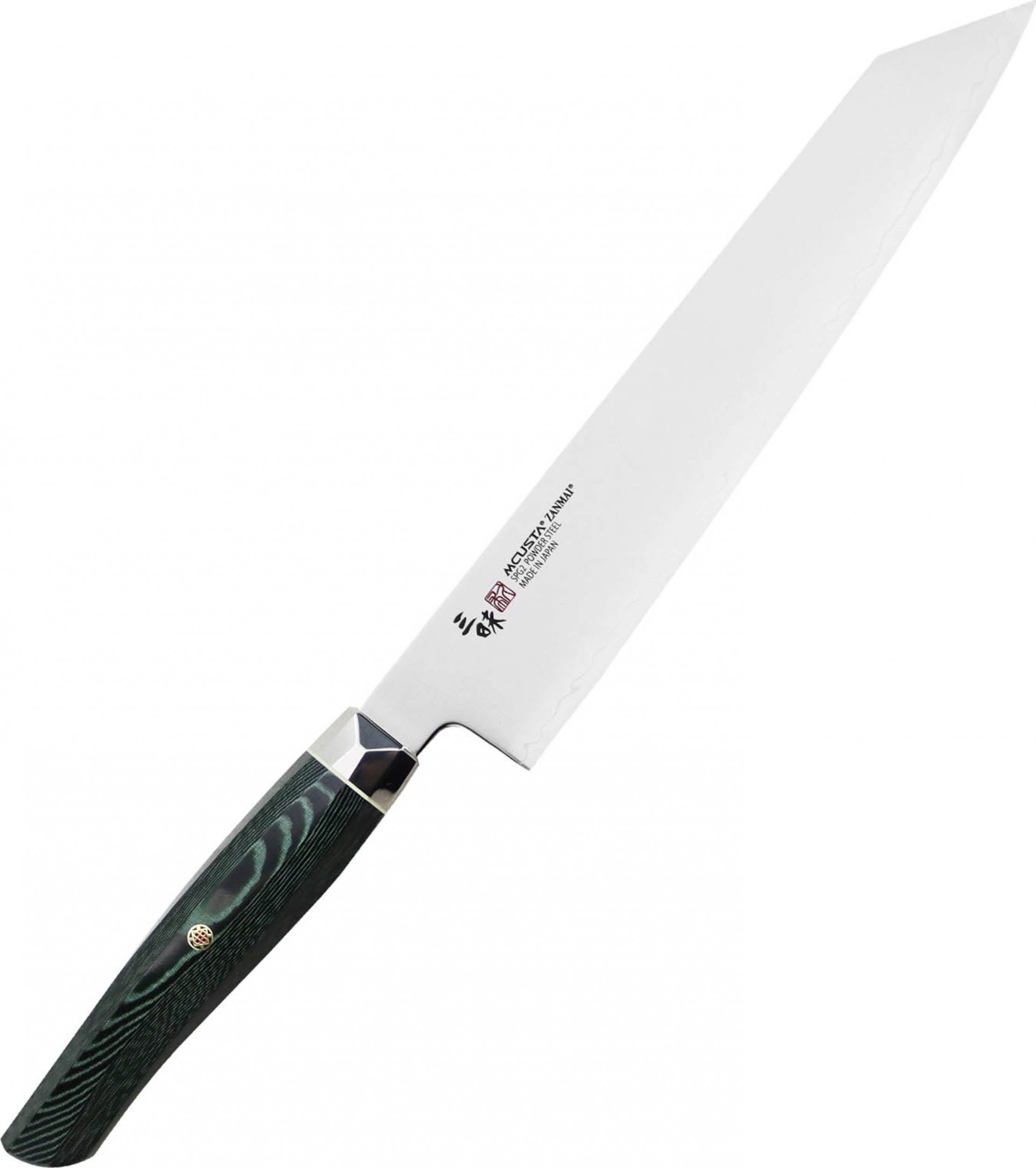 Zdjęcia - Nóż kuchenny Mcusta Zanmai Green Revolution SPG2 Nóż Kiritsuke Gyuto 23cm 