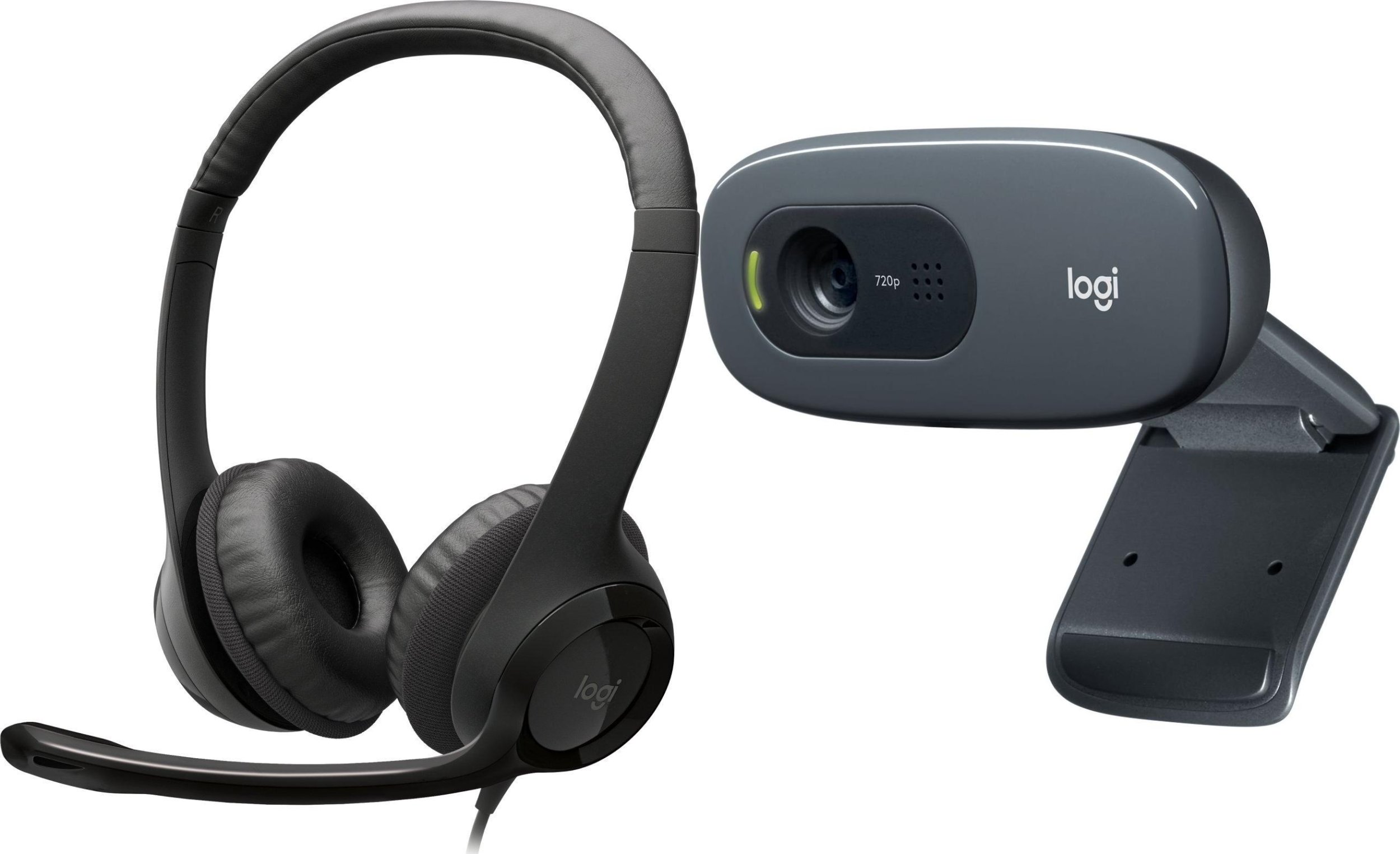 Logitech H390 (981-000406) + C270 (960-001063)