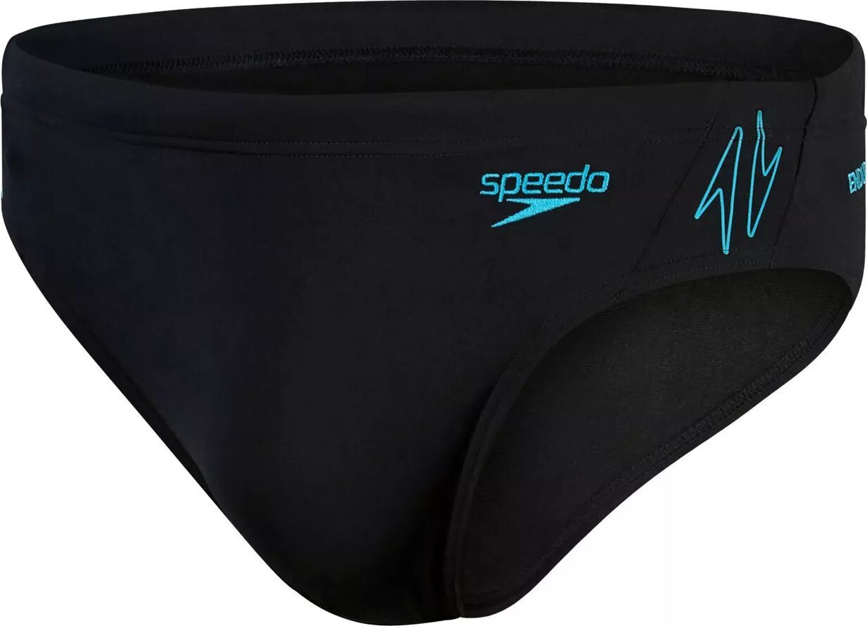 Фото - Плавки / купальник Speedo Męskie kąpielówki  HYPERBOOM SPL 7CM BRF AM black/bolt rozmiar 40 