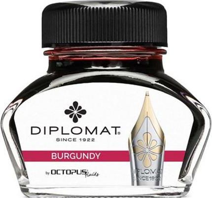 Diplomat atrament Diplo Octopus szklanka 30 ml bordeaux