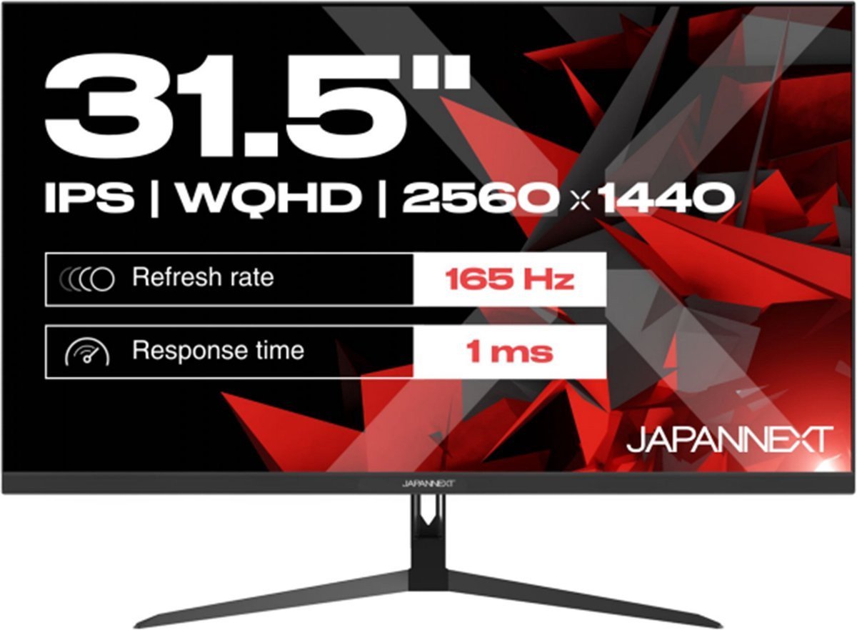 JAPANNEXT 80,0cm JN-IPS315WQHD165F 16:9 HDMI/DP WQHD