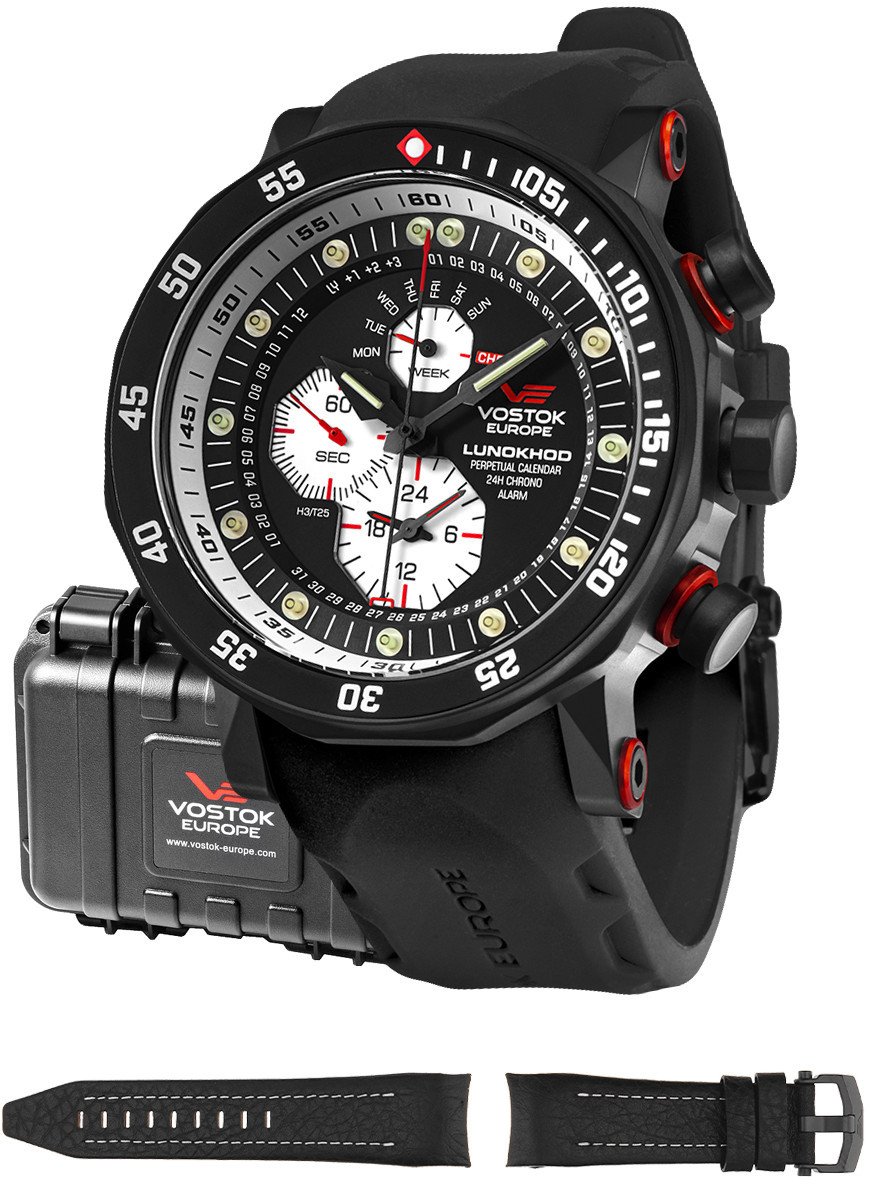 Zegarek Vostok Europe Zegarek męski Vostok Europe YM86-620C635S czarny