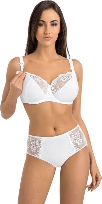 Teyli Biustonosz do karmienia Anastasia Mama biały 65H