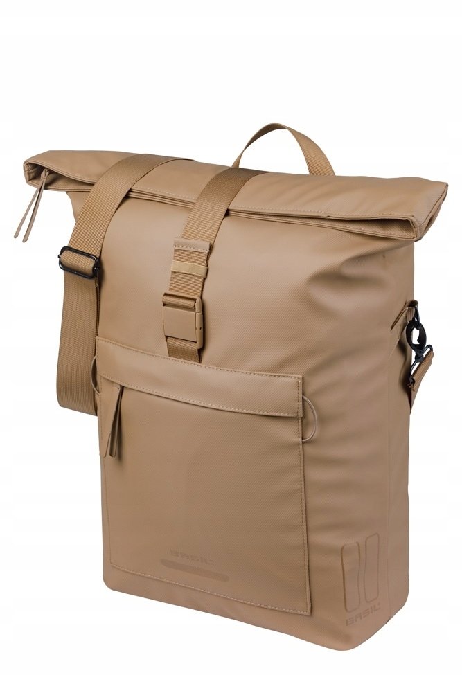Basil Sakwa pojedyncza BASIL BROOKLYN shoulder bag 17L, MIK Hooks, sand