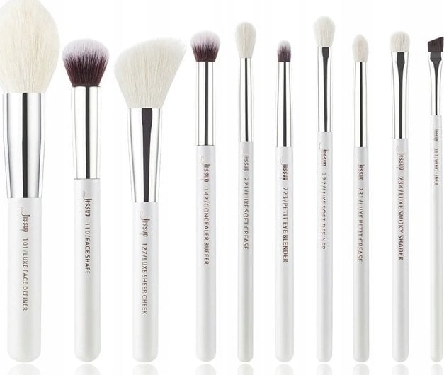 JESSUP_SET Make Up Brush pędzle do makijażu twarzy T243 10szt.