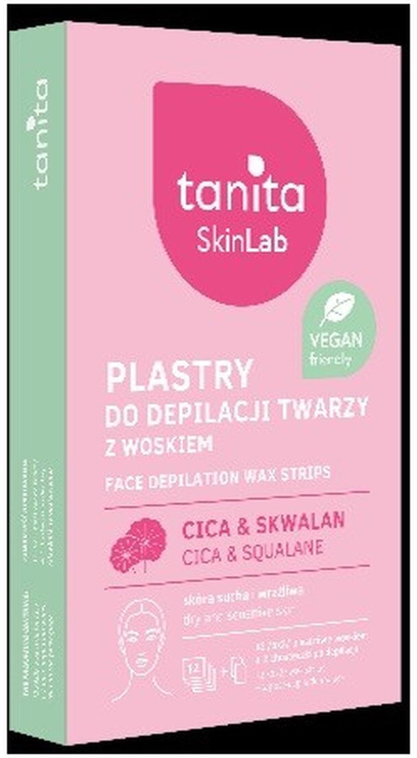 Miraculum Tanita skinlab plastry d/depil.twarzy cica+skwalen