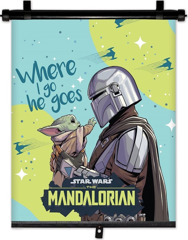 Seven Roleta przeciwsłoneczna 1 szt 36*45 cm. the mandalorian