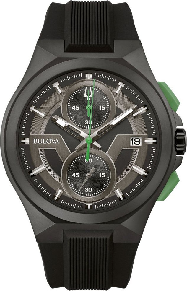 Zegarek Bulova Zegarek męski 98B381 czarny