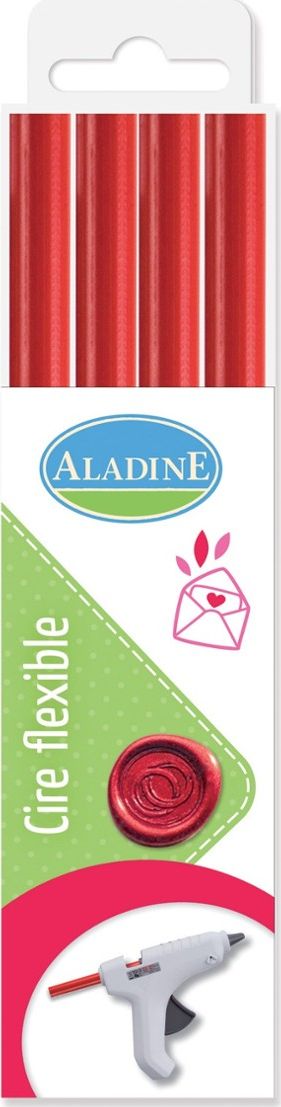 Aladine Pałeczki laku 4 szt. Czerwone