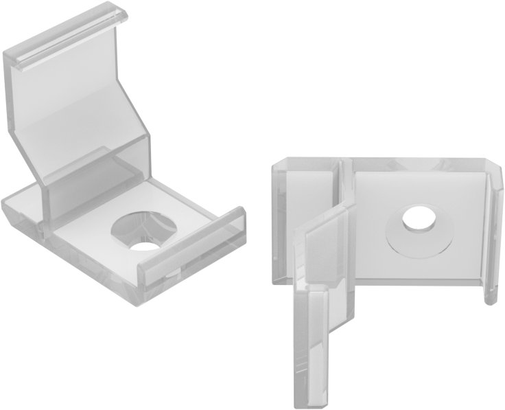 MPL Power Uchwyt przeźroczysty do profili GLC1 transparent clips (5902135130667)