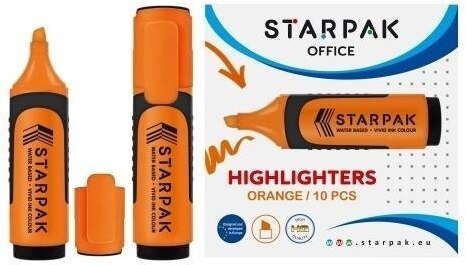 Starpak Zakreślacz pomarańczowy (10szt)
