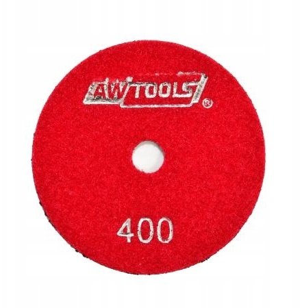 AWTools AWTOOLS NAKŁADKA POLERSKA 100mm GR. 400 S NA SUCHO