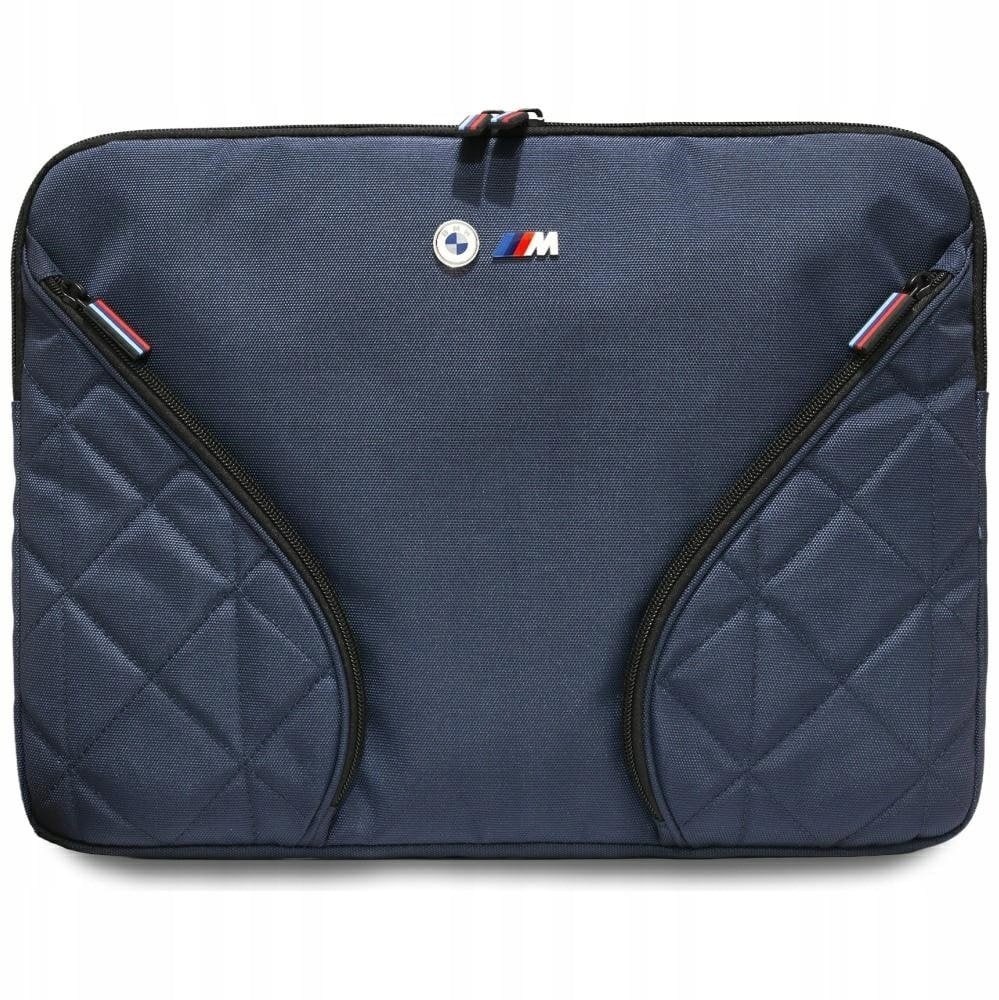 Torba BMW Torba BMW Nylon Pockets&Metal Logo Sleeve 16" granatowy