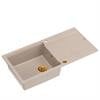Zlewozmywak GraniteQ EVAN 146 XL GraniteQ zlewozmywak z syfonem Push 2 Open 1-komorowy z/o (1000x500...