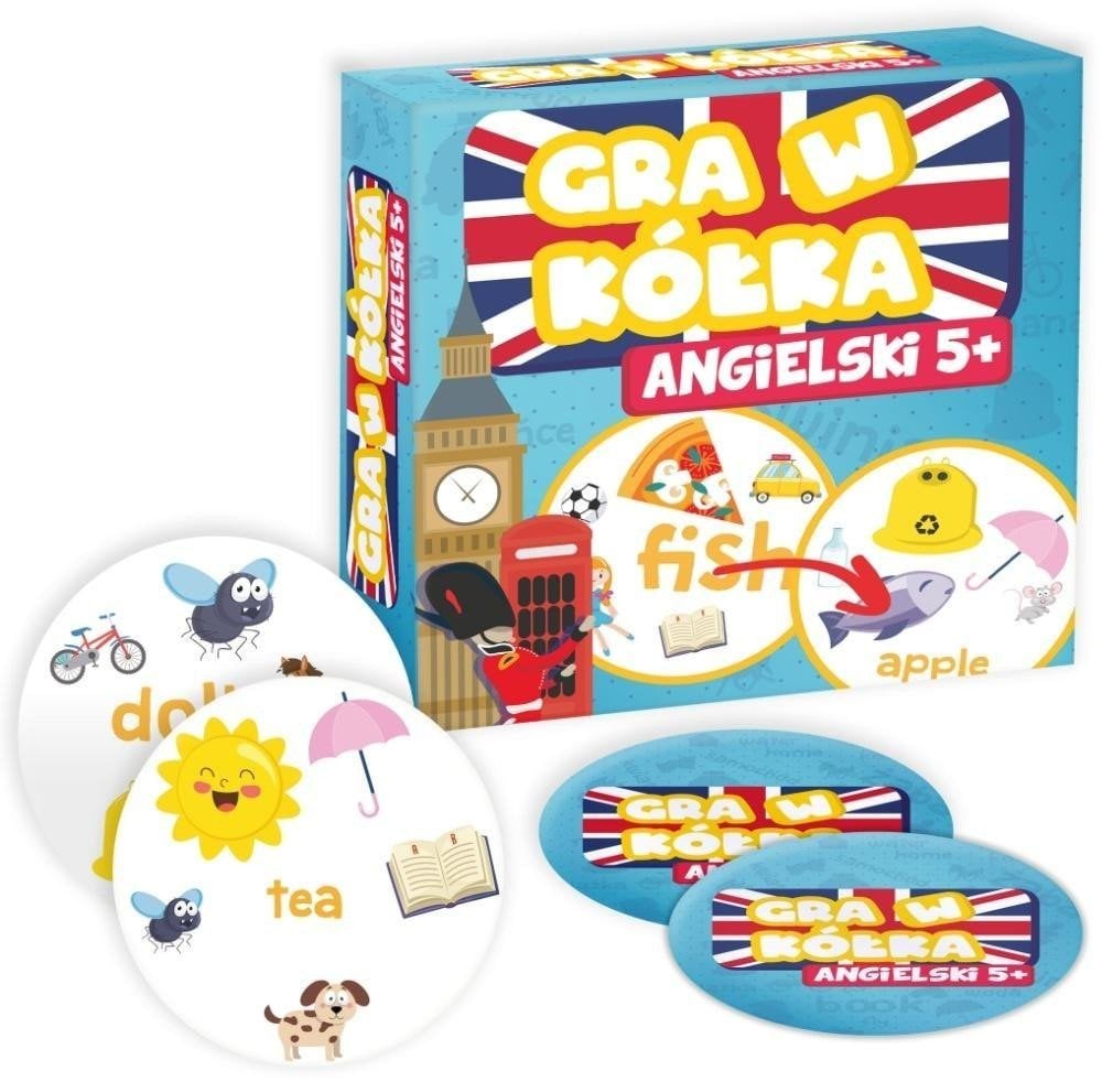 Kangur Gra w kółka Angielski 5+ 42838