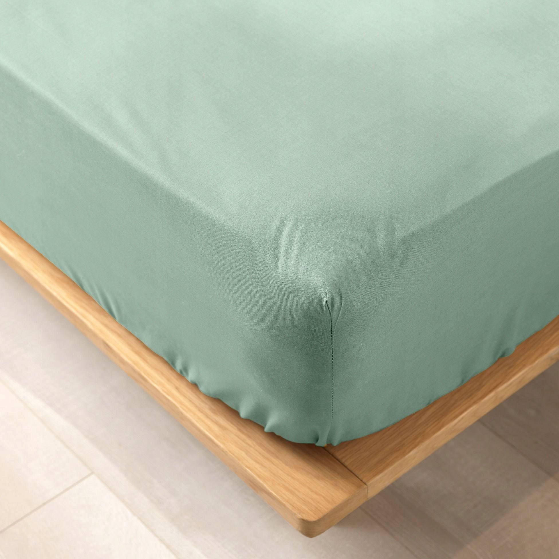 Douceur d`Interieur Podwójne prześcieradło z bawełny BIOLINA 140 x 190 cm
