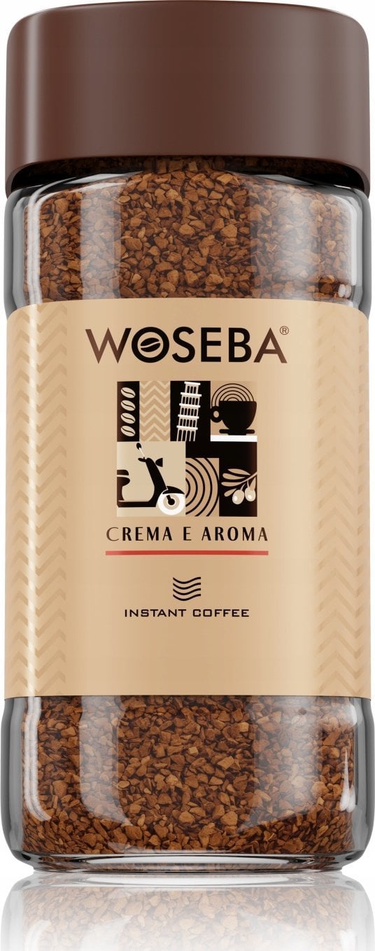 Woseba Kawa WOSEBA Ti Meriti Crema E Aroma, rozpuszczalna, 100g