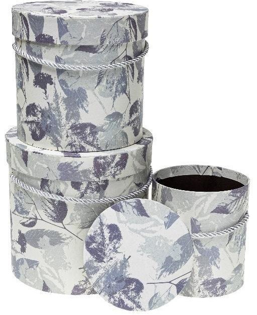 Rozette Pudełko Flower Box 3szt liście ROZETTE