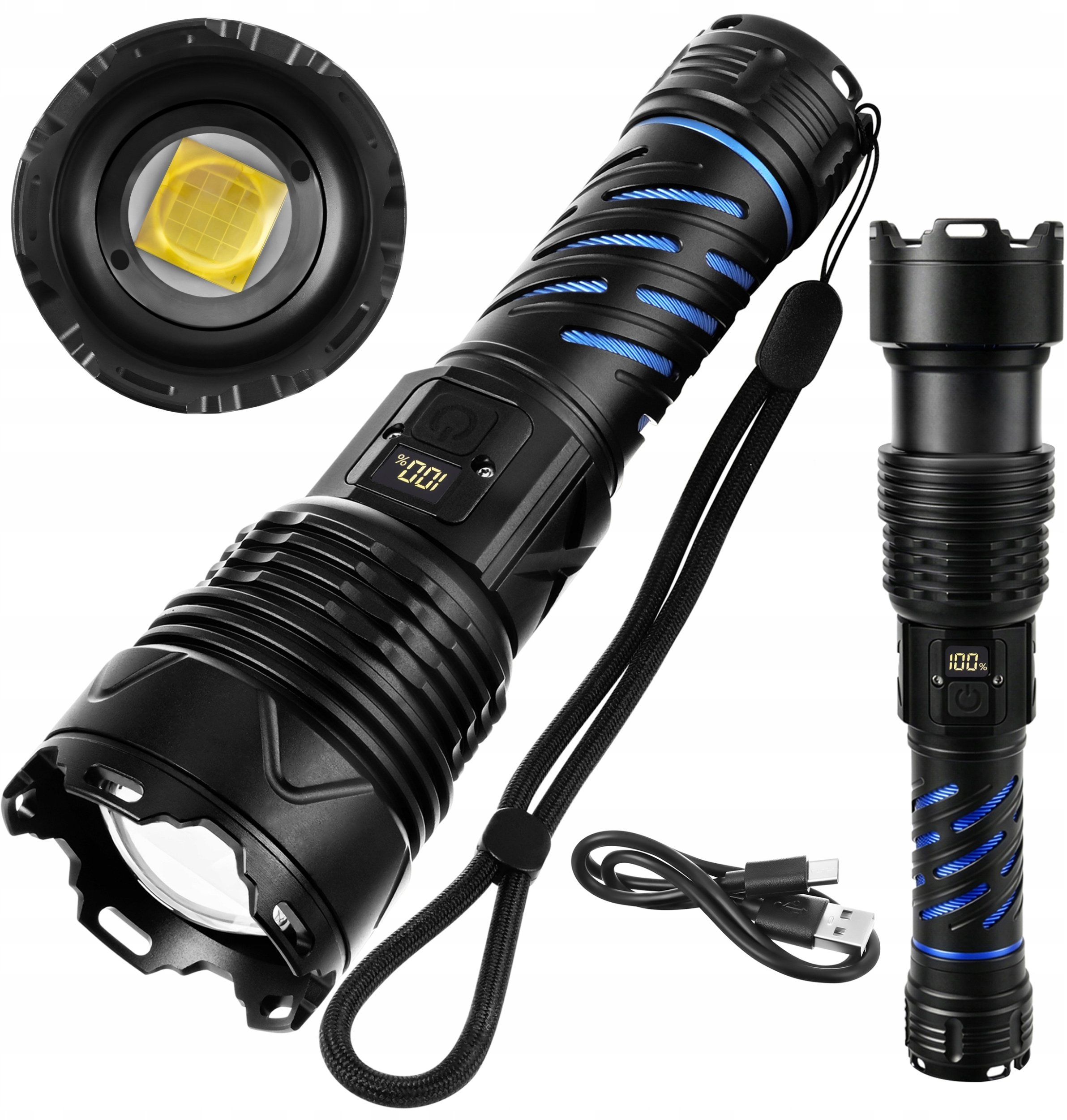 Trizand Latarka taktyczna 1500lm Trizand 26949